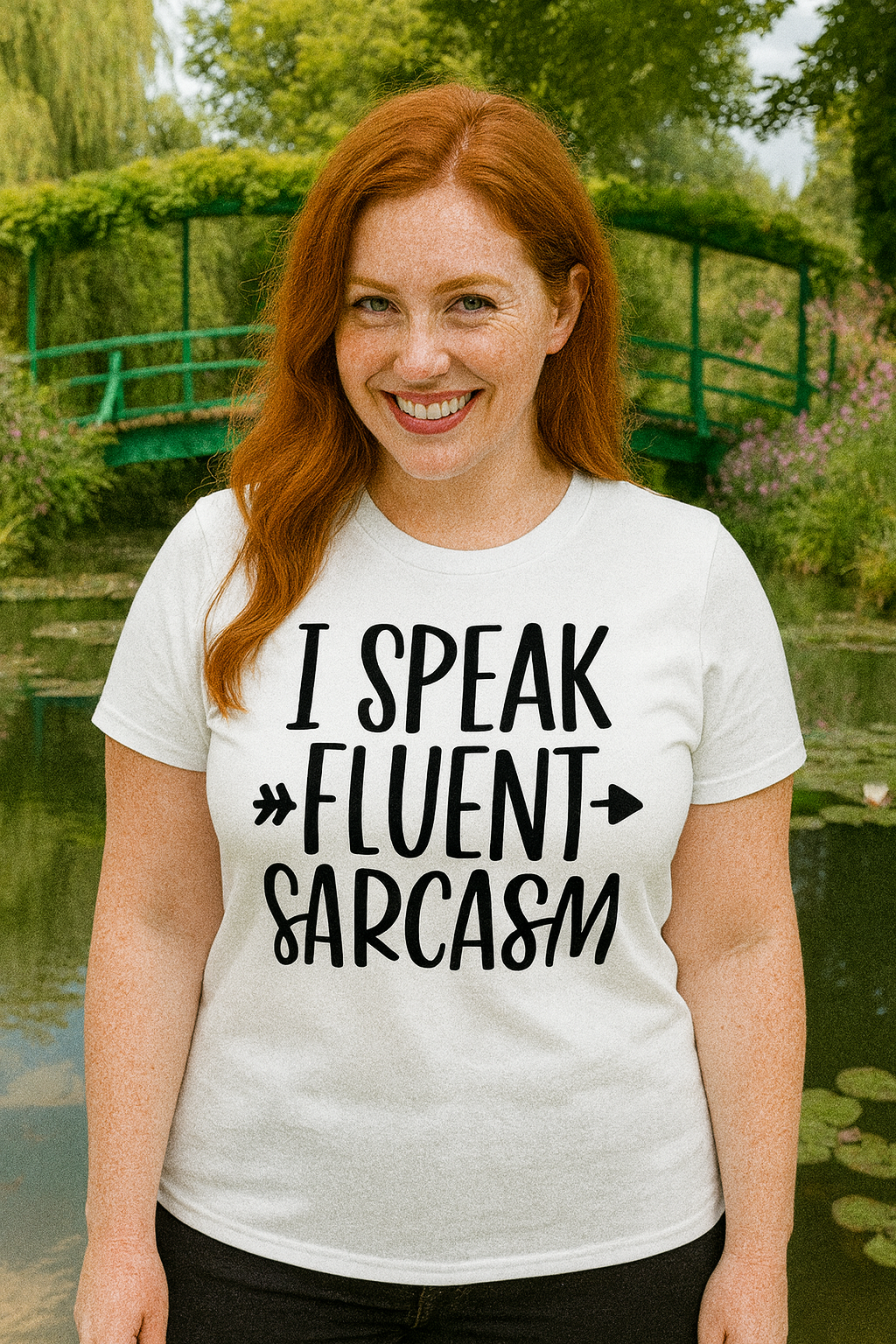 y- “I Speak Fluent Sarcasm” tee