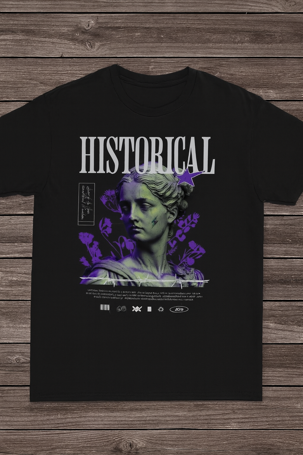 Historical Statue Art Tee