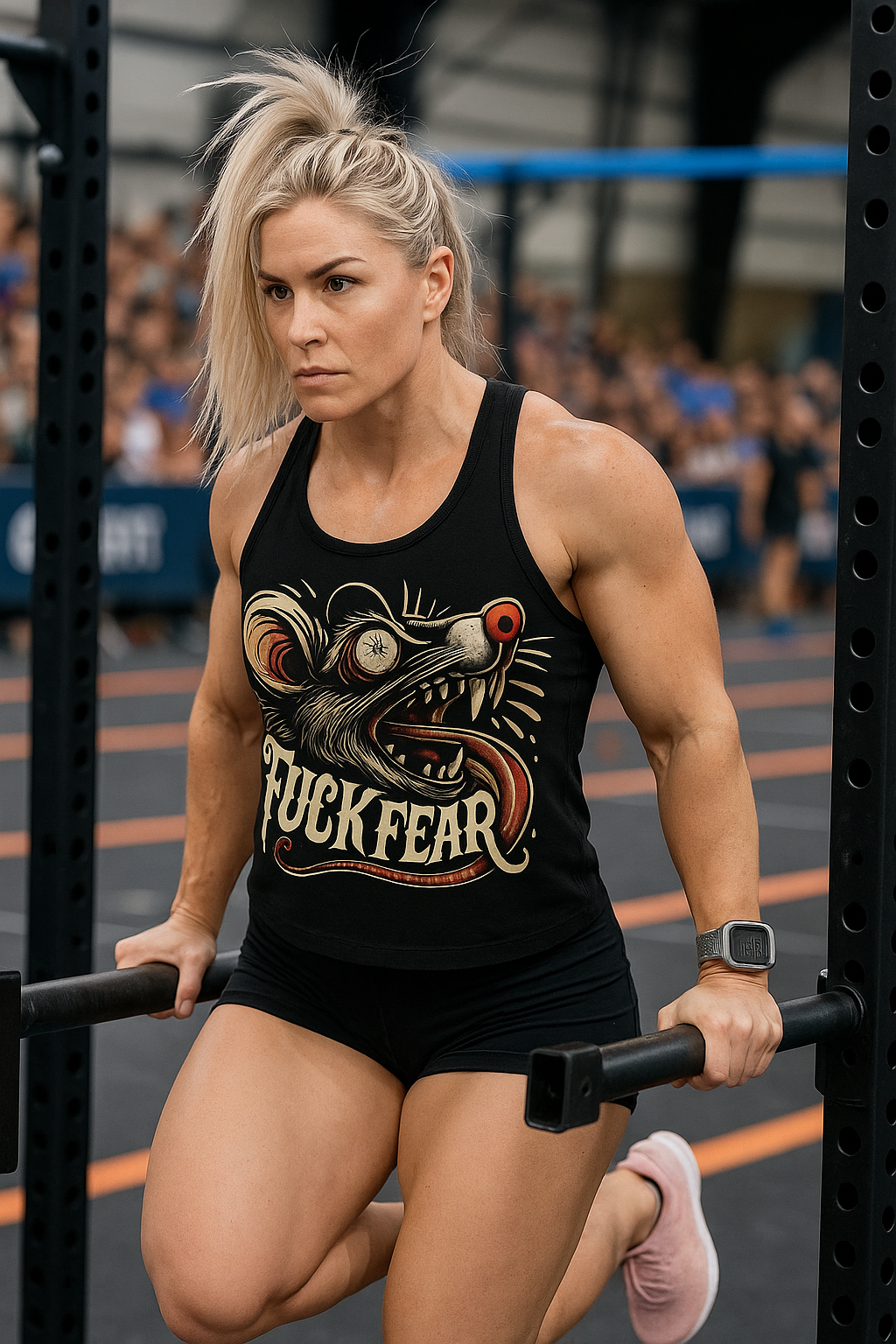 Fk Fear Rat Graphic T-Shirt | Fearless Streetwear & Gym Apparel**