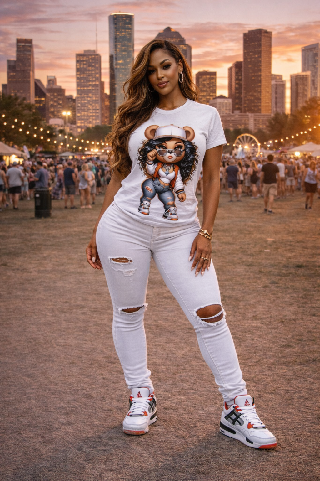 🔥 Pretty Gurl Teddy Energy Crop Top 🔥
