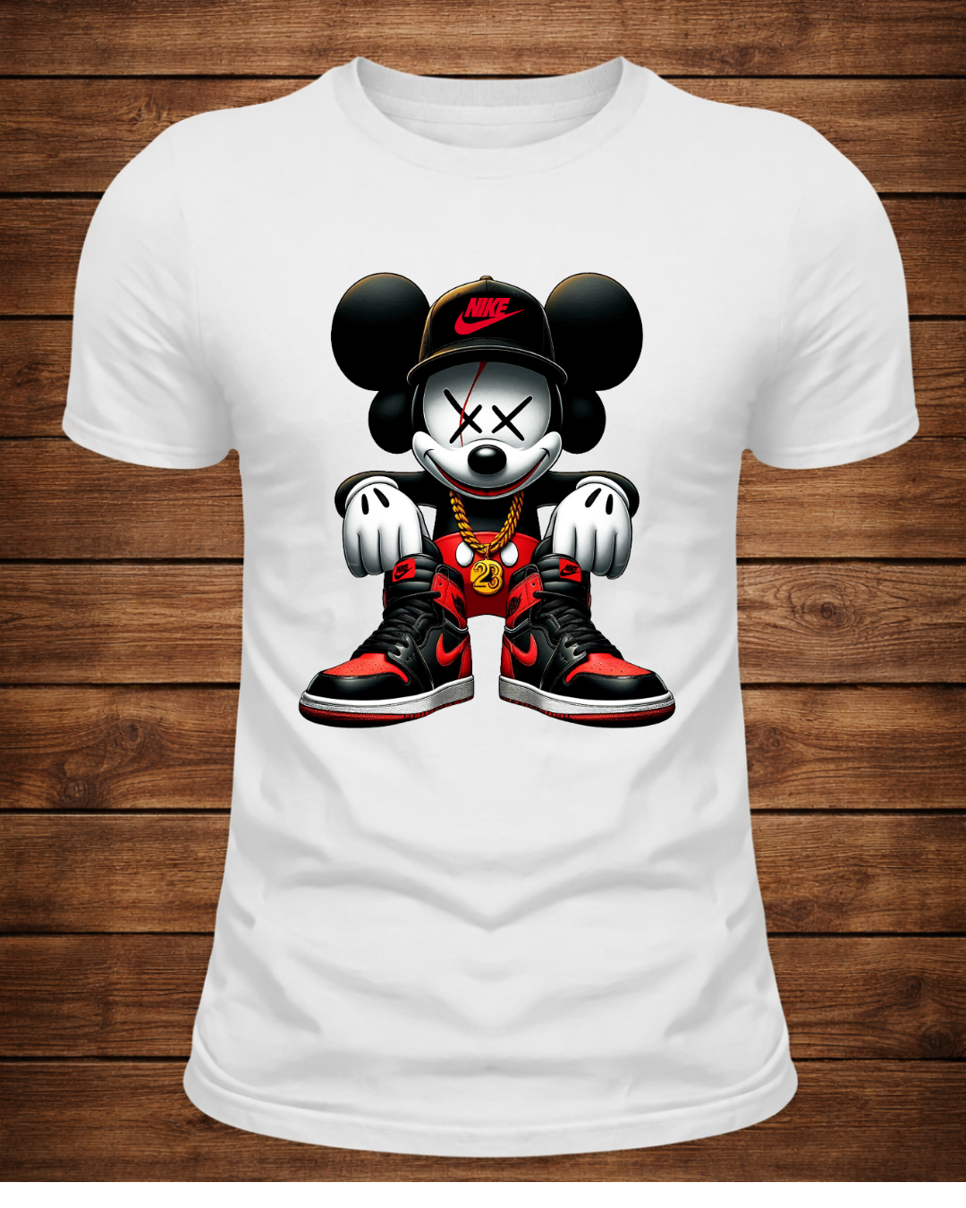 a-Mouse Fusion Streetwear Tee – Jordan-Inspired Sneaker Culture T-Shirt | Premium Urban Graphic Shirt