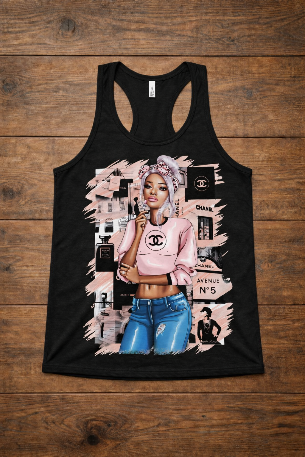 Chanel Pink Line Premium Shirt Collection – Luxury Meets Street Style