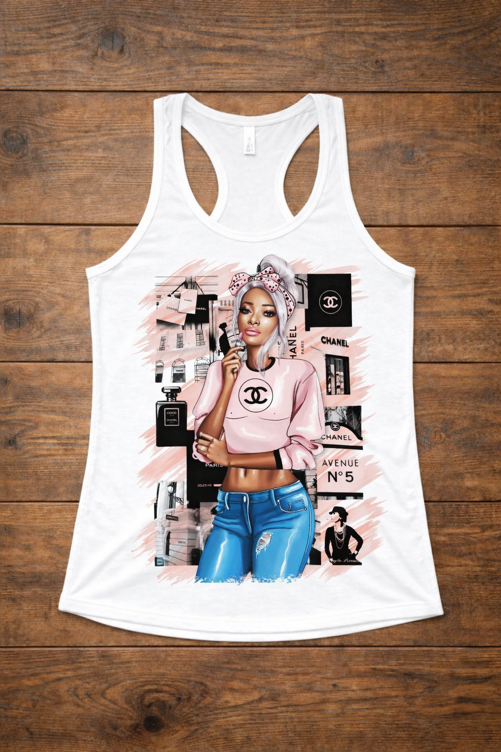 Chanel Pink Line Premium Shirt Collection – Luxury Meets Street Style