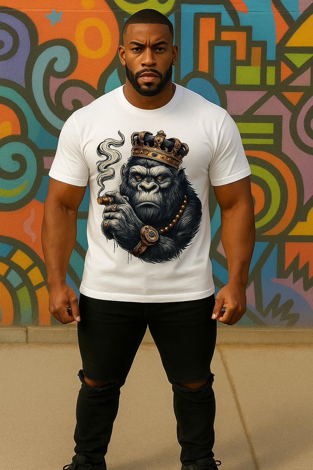A- King Ape - Crowned Authority Tee
