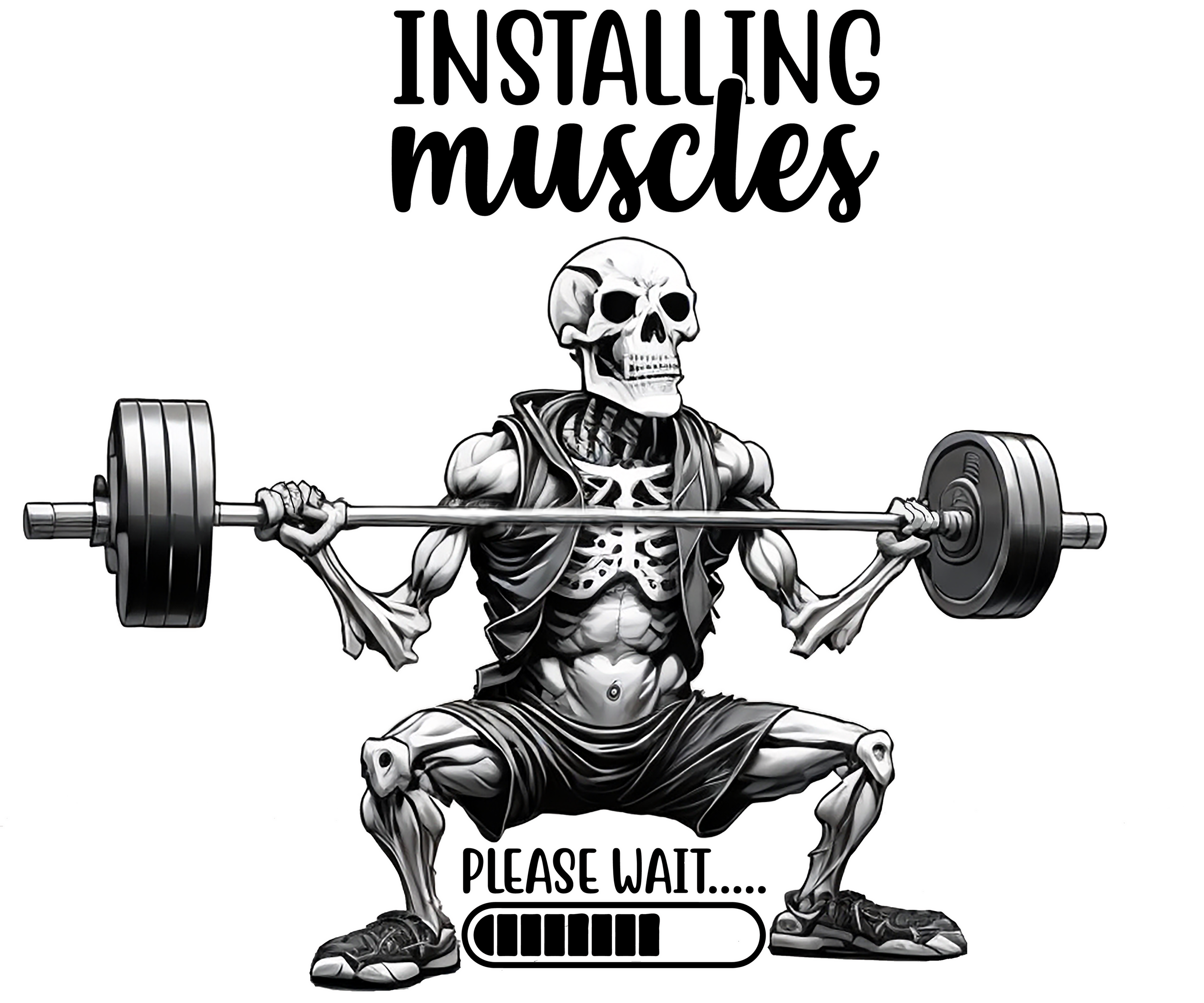 Installing Muscles Hoodie
