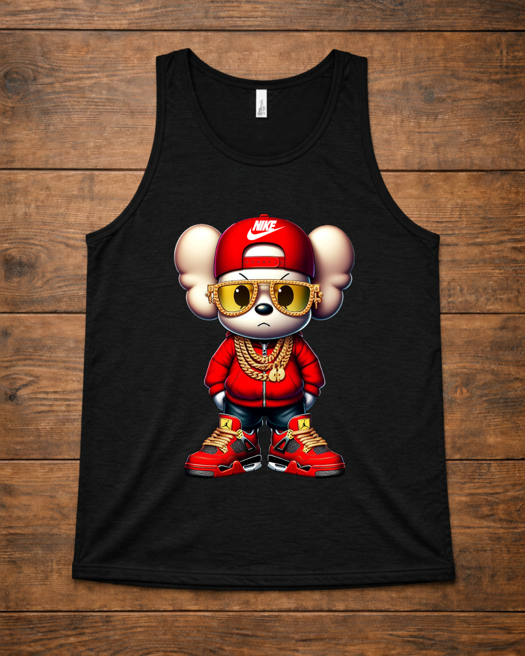 Nike Air Jordan Mouse Fusion Streetwear Tee | Luxury Urban Sneaker Culture Shirt