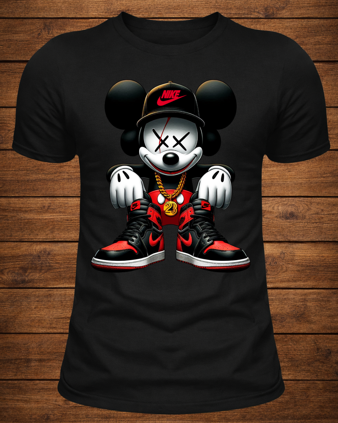 a-Mouse Fusion Streetwear Tee – Jordan-Inspired Sneaker Culture T-Shirt | Premium Urban Graphic Shirt