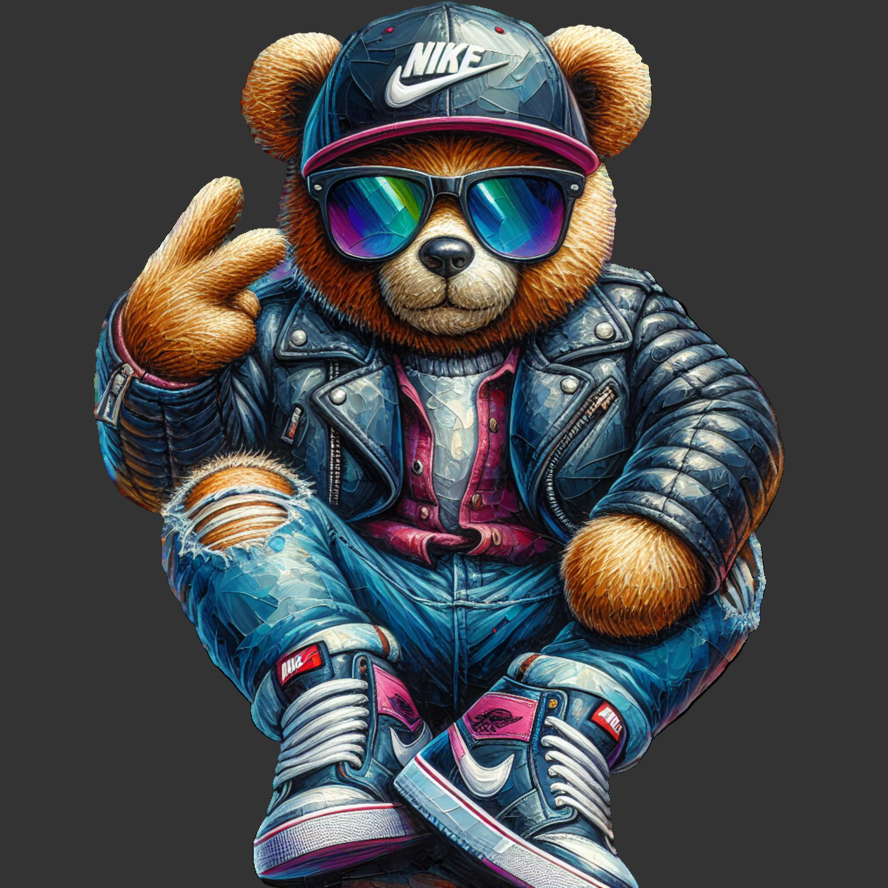 Street peace Teddy