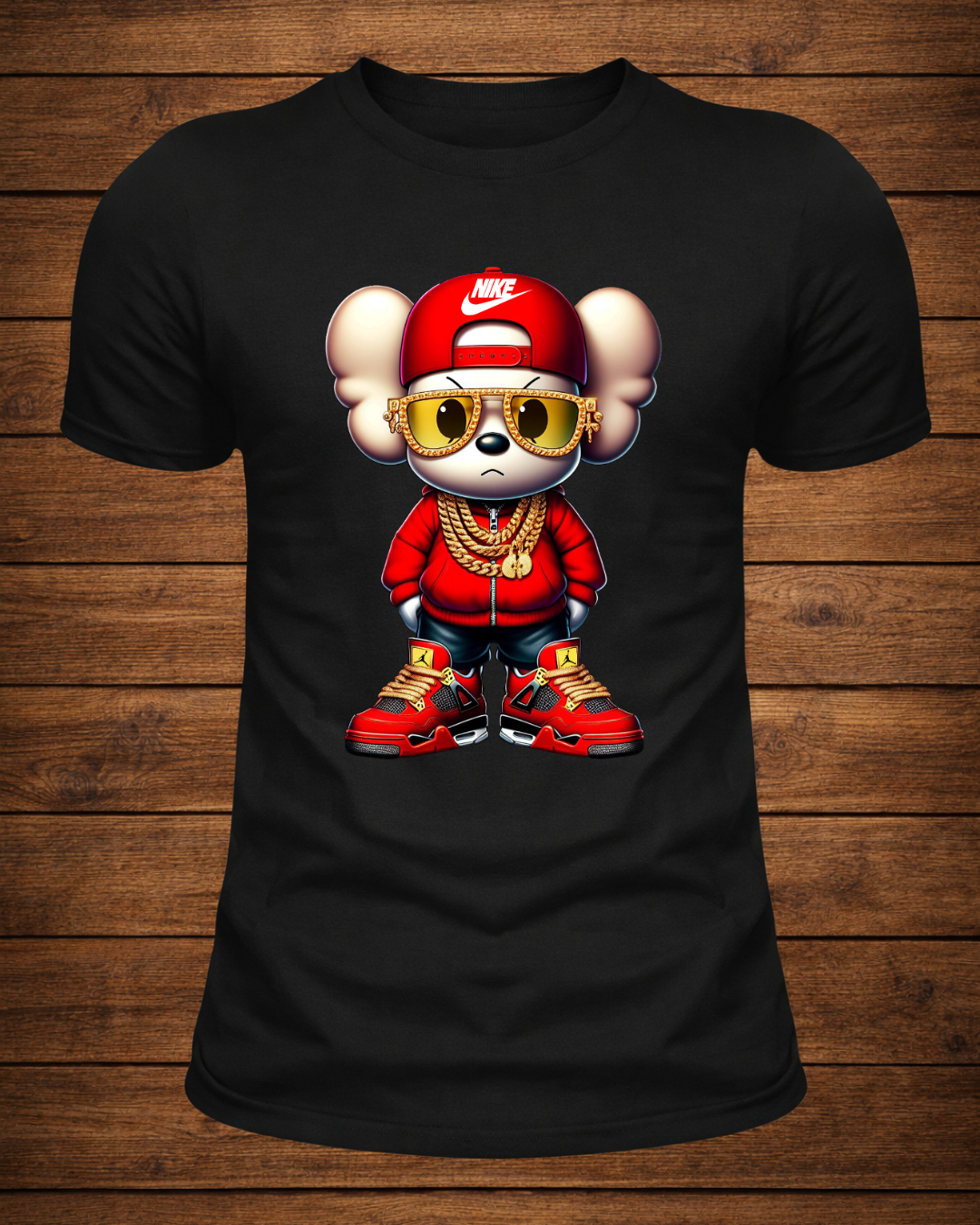 Nike Air Jordan Mouse Fusion Streetwear Tee | Luxury Urban Sneaker Culture Shirt