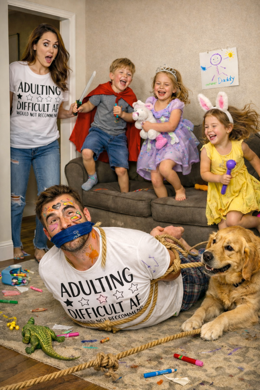 x-Adulting: Difficult AF – Would Not Recommend | Funny Adult Life T-Shirt