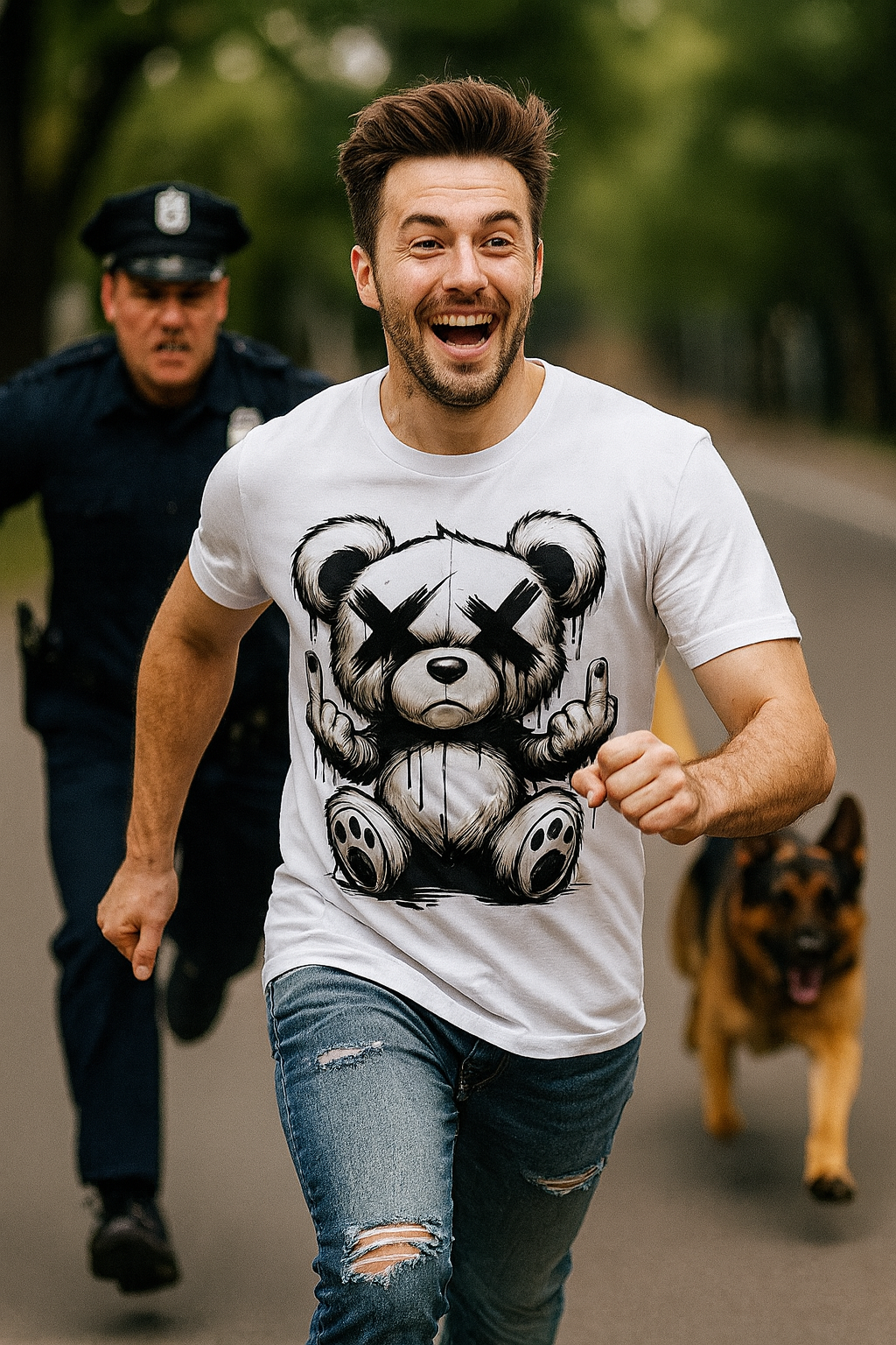 Middle finger Teddy