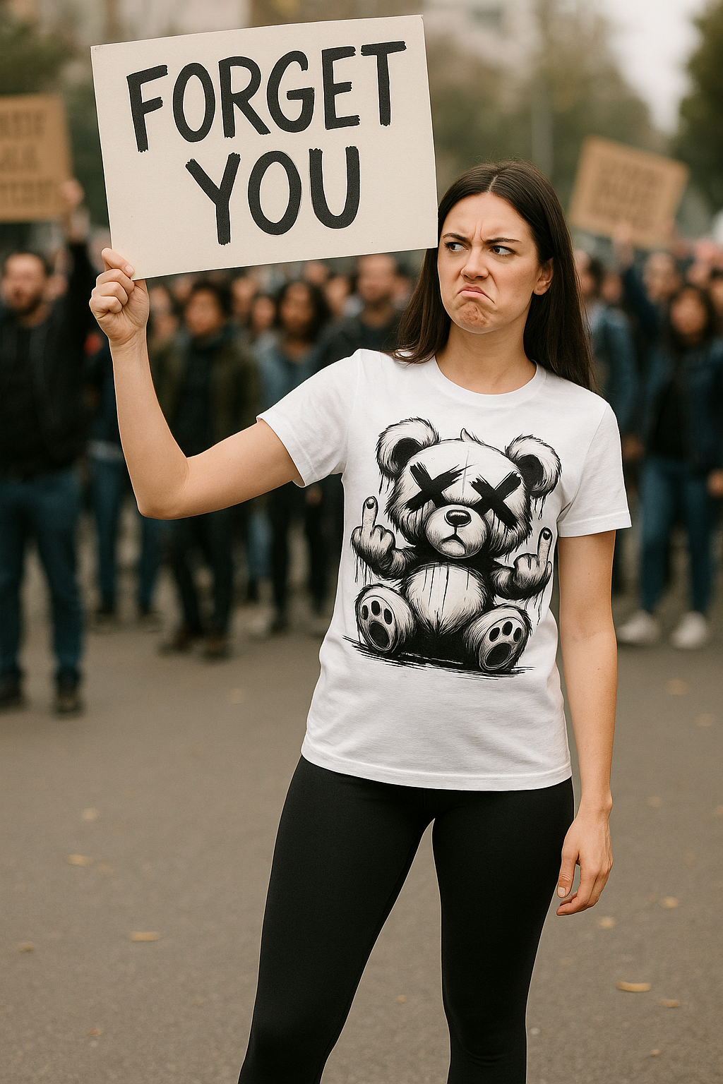 Middle finger Teddy