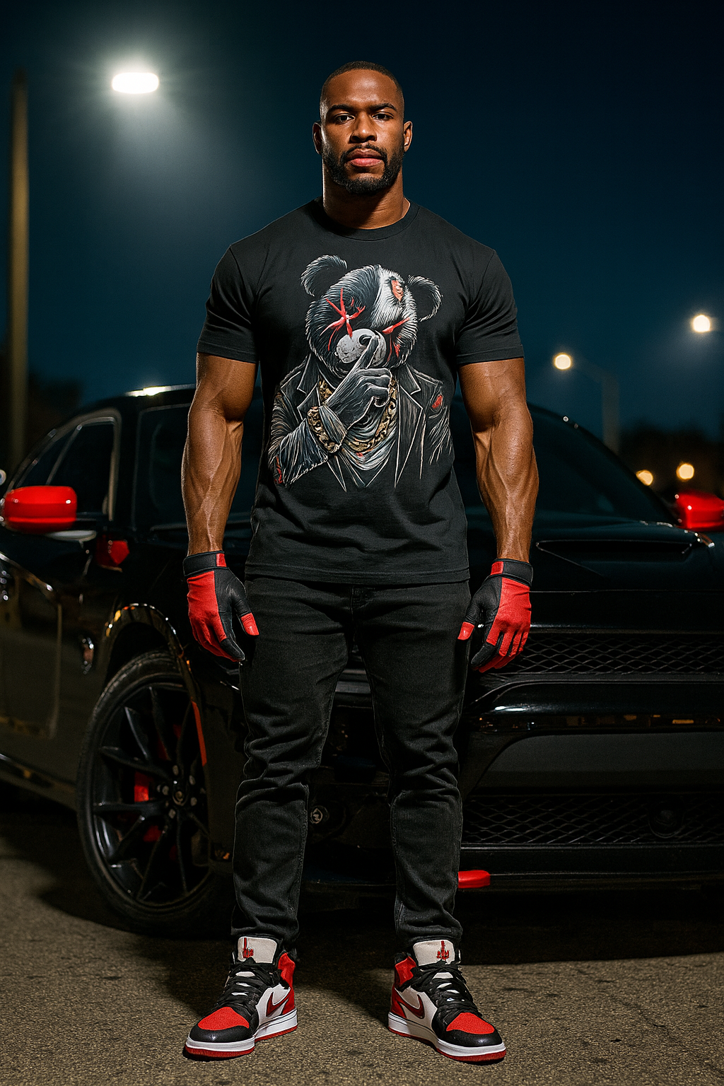 a- Terminator Teddy Design